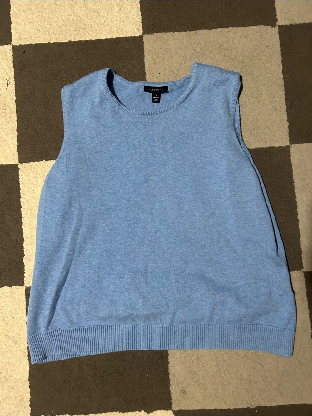 Land's End Knit Sweater Vest